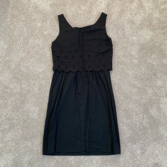 NWT Lang Semi Formal Black Cocktail Dress - Picture 2 of 3